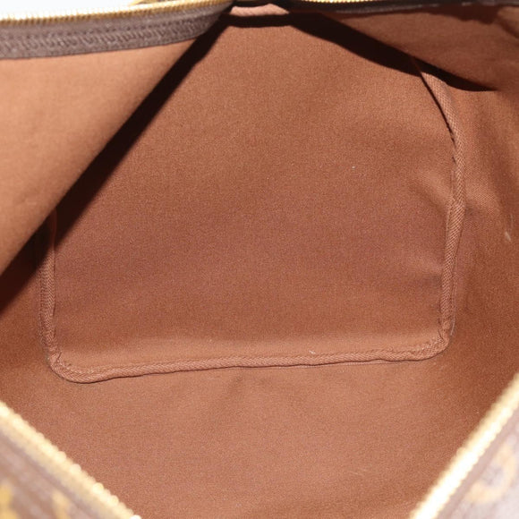 LOUIS VUITTON Monogram Keepall 55 Boston Bag M41424 LV Auth 198304V