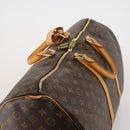 LOUIS VUITTON Monogram Keepall 55 Boston Bag M41424 LV Auth 198304V-6