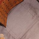 MCM Vicetos Logogram Tote Bag PVC Leather Brown Gold Auth 198306-11