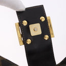 FENDI Zucca Canvas Mamma Baguette Shoulder Bag Brown Gold Tone Auth 198310V-20