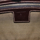 FENDI Zucca Canvas Mamma Baguette Shoulder Bag Brown Gold Tone Auth 198310V-23