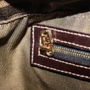 FENDI Zucca Canvas Mamma Baguette Shoulder Bag Brown Gold Tone Auth 198310V-28