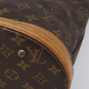LOUIS VUITTON Monogram Bucket PM Shoulder Bag M42238 LV Auth 198312-15