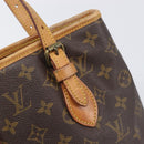 LOUIS VUITTON Monogram Bucket PM Shoulder Bag M42238 LV Auth 198312-19