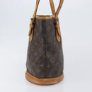 LOUIS VUITTON Monogram Bucket PM Shoulder Bag M42238 LV Auth 198312-4