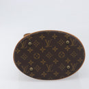 LOUIS VUITTON Monogram Bucket PM Shoulder Bag M42238 LV Auth 198312-5