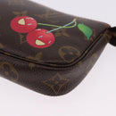 LOUIS VUITTON Monogram Cherry Mini Pochette Accessoires Pouch LV Auth 198316SAV-15
