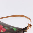 LOUIS VUITTON Monogram Cherry Mini Pochette Accessoires Pouch LV Auth 198316SAV-8