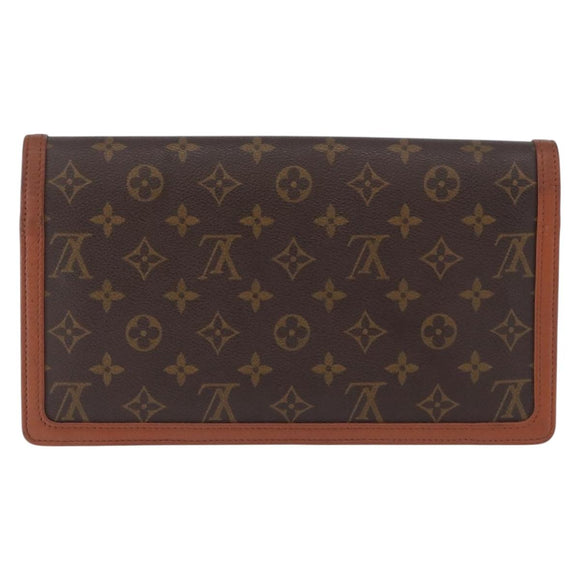 LOUIS VUITTON Monogram Pochette Dam GM Clutch Bag M51810 LV Auth 198319A