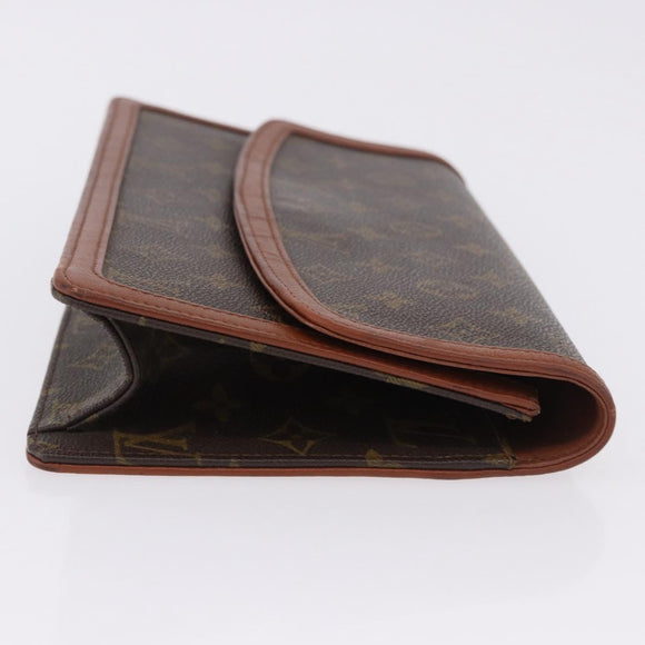 LOUIS VUITTON Monogram Pochette Dam GM Clutch Bag M51810 LV Auth 198319A