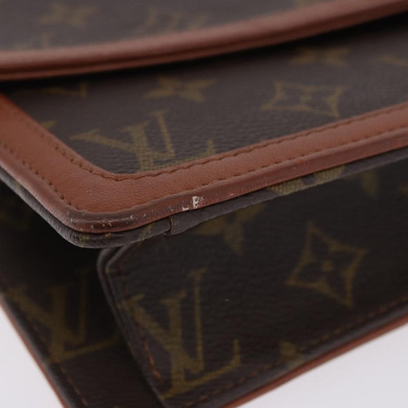 LOUIS VUITTON Monogram Pochette Dam GM Clutch Bag M51810 LV Auth 198319A