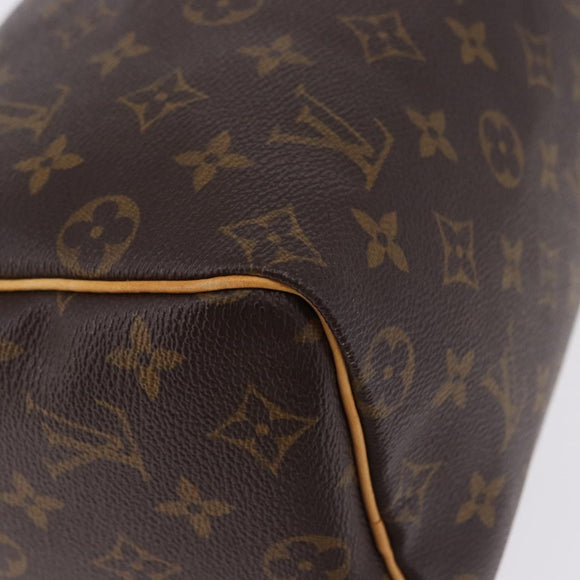 LOUIS VUITTON Monogram Speedy 25 Hand Bag M41528 LV Auth 198320V