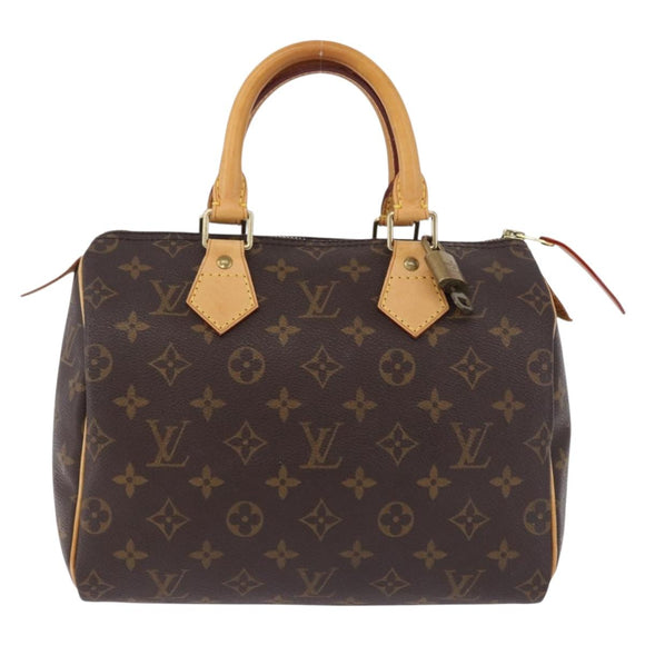 LOUIS VUITTON Monogram Speedy 25 Hand Bag M41528 LV Auth 198320V