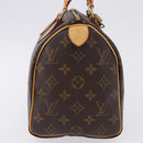 LOUIS VUITTON Monogram Speedy 25 Hand Bag M41528 LV Auth 198320V-4