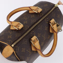 LOUIS VUITTON Monogram Speedy 25 Hand Bag M41528 LV Auth 198320V-6