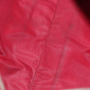 Christian Dior Trotter Boston Bag PVC Leather Red White Auth 198330-17