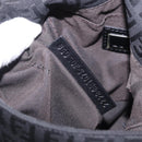 FENDI Zucchino Canvas Mamma Baguette Shoulder Bag Brown 8BT075 Auth 198331V-12