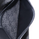 GUCCI GG Canvas Tote Bag Black Silver 28893 Auth 198333-22
