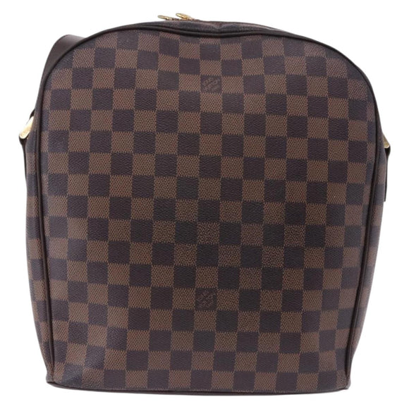LOUIS VUITTON Damier Ebene Ipanema GM Shoulder Bag N51292 LV Auth 198334