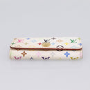 LOUIS VUITTON Monogram Multicolor Multicles 4 Key Case White M93731 Auth 198335-6