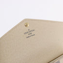 LOUIS VUITTON Damier Azur Portefeuille Sarah Long Wallet N61735 LV Auth 198336V-9