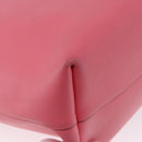 SAINT LAURENT Tote Bag Leather Pink Gold Tone 394195 Auth 198337V-11