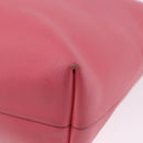 SAINT LAURENT Tote Bag Leather Pink Gold Tone 394195 Auth 198337V-12