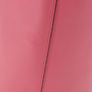 SAINT LAURENT Tote Bag Leather Pink Gold Tone 394195 Auth 198337V-5