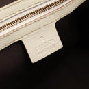 GUCCI GG Canvas Guccissima Horsebit Bamboo Bag Leather Ivory 159398 Auth 198338V-15
