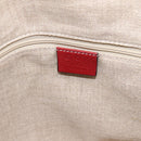 GUCCI Micro GuccissimaGG Hand Bag Leather Red Gold Tone 449657 Auth 198339V-17