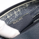 GUCCI GG Supreme Sherry Line Boston Bag PVC Navy Gold 40 02 007 Auth 198342-12