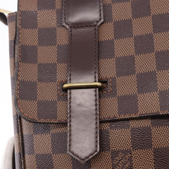 LOUIS VUITTON Damier Ebene Broadway Shoulder Bag N42270 LV Auth 198343