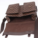 LOUIS VUITTON Damier Ebene Broadway Shoulder Bag N42270 LV Auth 198343-9