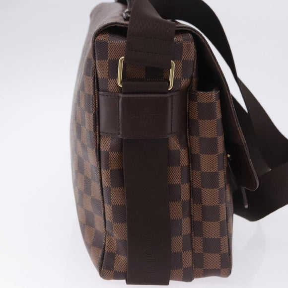 LOUIS VUITTON Damier Ebene Broadway Shoulder Bag N42270 LV Auth 198343