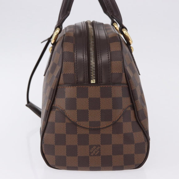 LOUIS VUITTON Damier Ebene Duomo Hand Bag N60008 LV Auth 198344V
