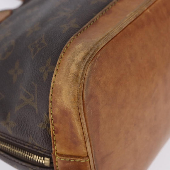 LOUIS VUITTON Monogram Alma Hand Bag M51130 LV Auth 198346