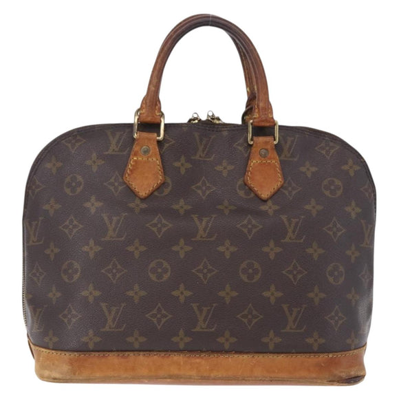 LOUIS VUITTON Monogram Alma Hand Bag M51130 LV Auth 198346