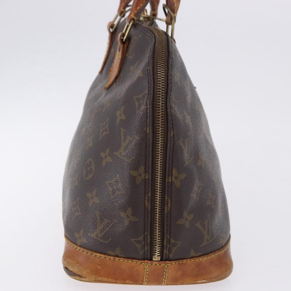 LOUIS VUITTON Monogram Alma Hand Bag M51130 LV Auth 198346