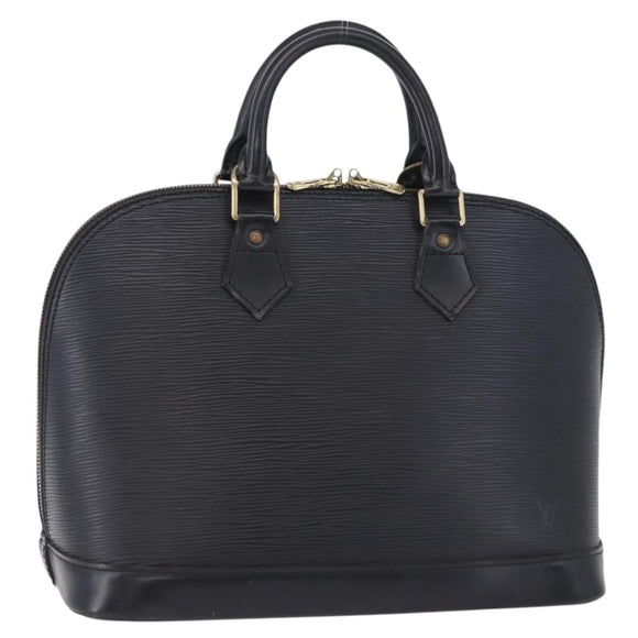 LOUIS VUITTON Epi Alma Hand Bag Noir Black M52142 LV Auth 198348A