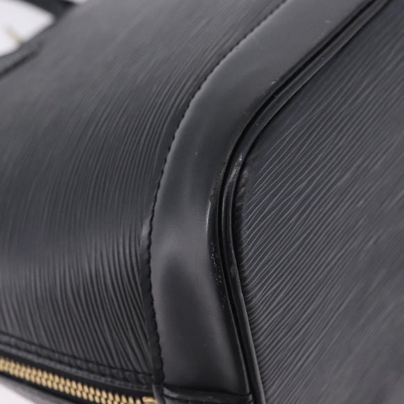 LOUIS VUITTON Epi Alma Hand Bag Noir Black M52142 LV Auth 198348A