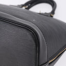 LOUIS VUITTON Epi Alma Hand Bag Noir Black M52142 LV Auth 198348A-11