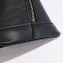 LOUIS VUITTON Epi Alma Hand Bag Noir Black M52142 LV Auth 198348A-14