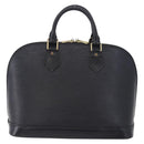 LOUIS VUITTON Epi Alma Hand Bag Noir Black M52142 LV Auth 198348A-2