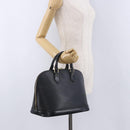 LOUIS VUITTON Epi Alma Hand Bag Noir Black M52142 LV Auth 198348A-22