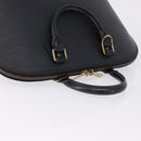 LOUIS VUITTON Epi Alma Hand Bag Noir Black M52142 LV Auth 198348A-6