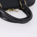 LOUIS VUITTON Epi Alma Hand Bag Noir Black M52142 LV Auth 198348A-7