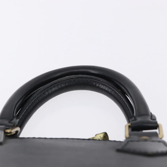 LOUIS VUITTON Epi Alma Hand Bag Noir Black M52142 LV Auth 198348A
