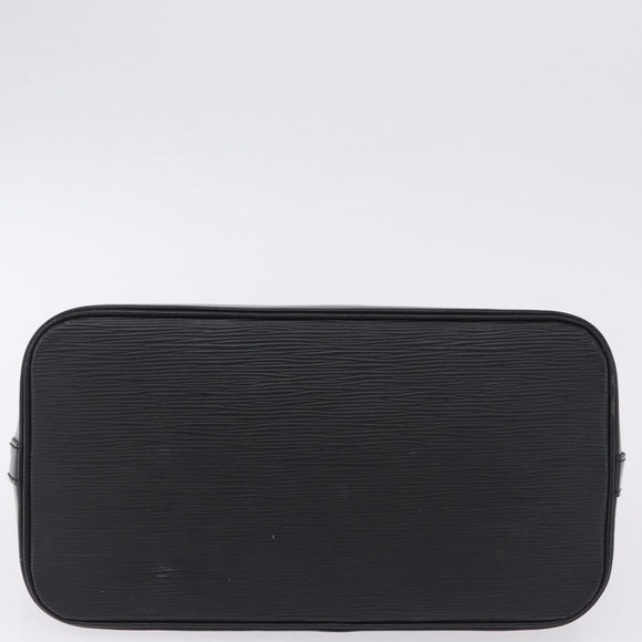 LOUIS VUITTON Epi Alma Hand Bag Noir Black M52142 LV Auth 198348A