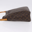 LOUIS VUITTON Monogram Looping GM Shoulder Bag M51145 LV Auth 198350V-4