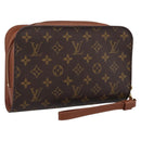LOUIS VUITTON Monogram Orsay Clutch Bag M51790 LV Auth 198352-1